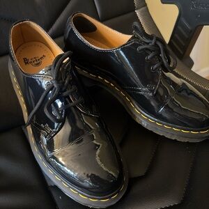 Dr. Martens Tan Leather Interior